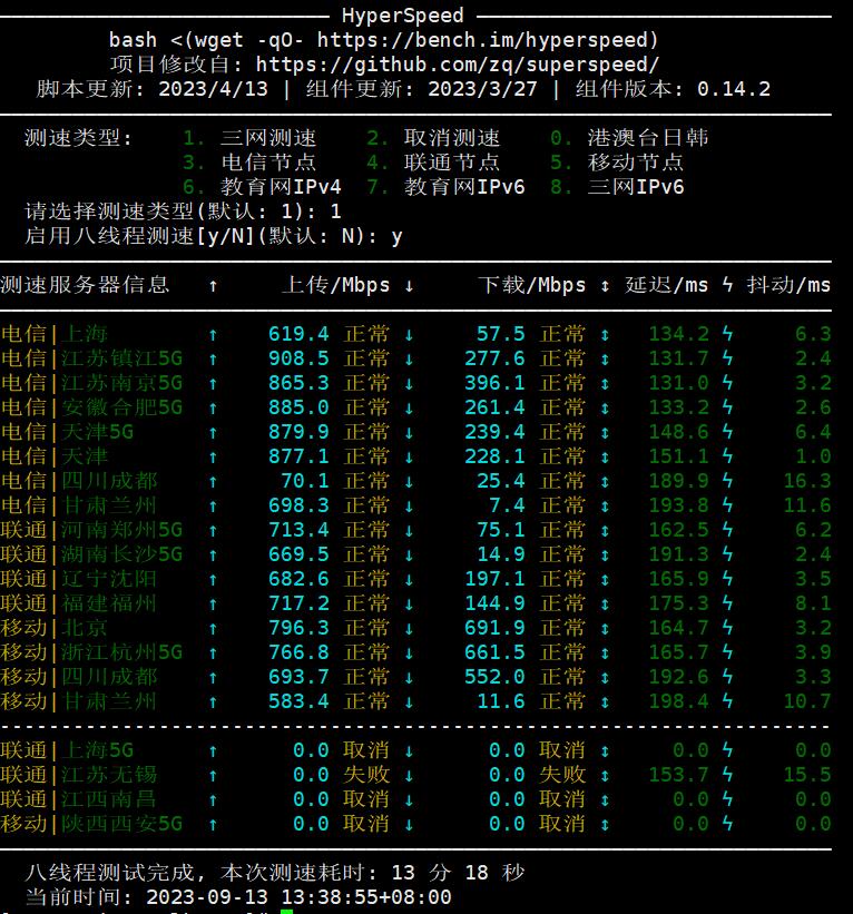 BWG新套餐，解锁9机房跟老46GIA相同，测速供参考DC6软银.jpg